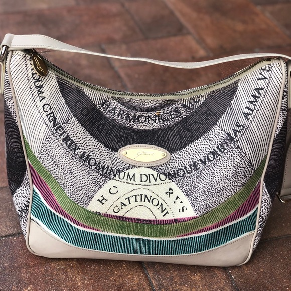 Gattinoni Italian large shoulder bag - Picture 3 of 14